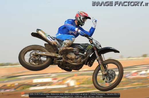 2009-10-04 Franciacorta - Motocross delle Nazioni 0623 Warm up group 1 - David Philippaerts - Yamaha 450 ITA